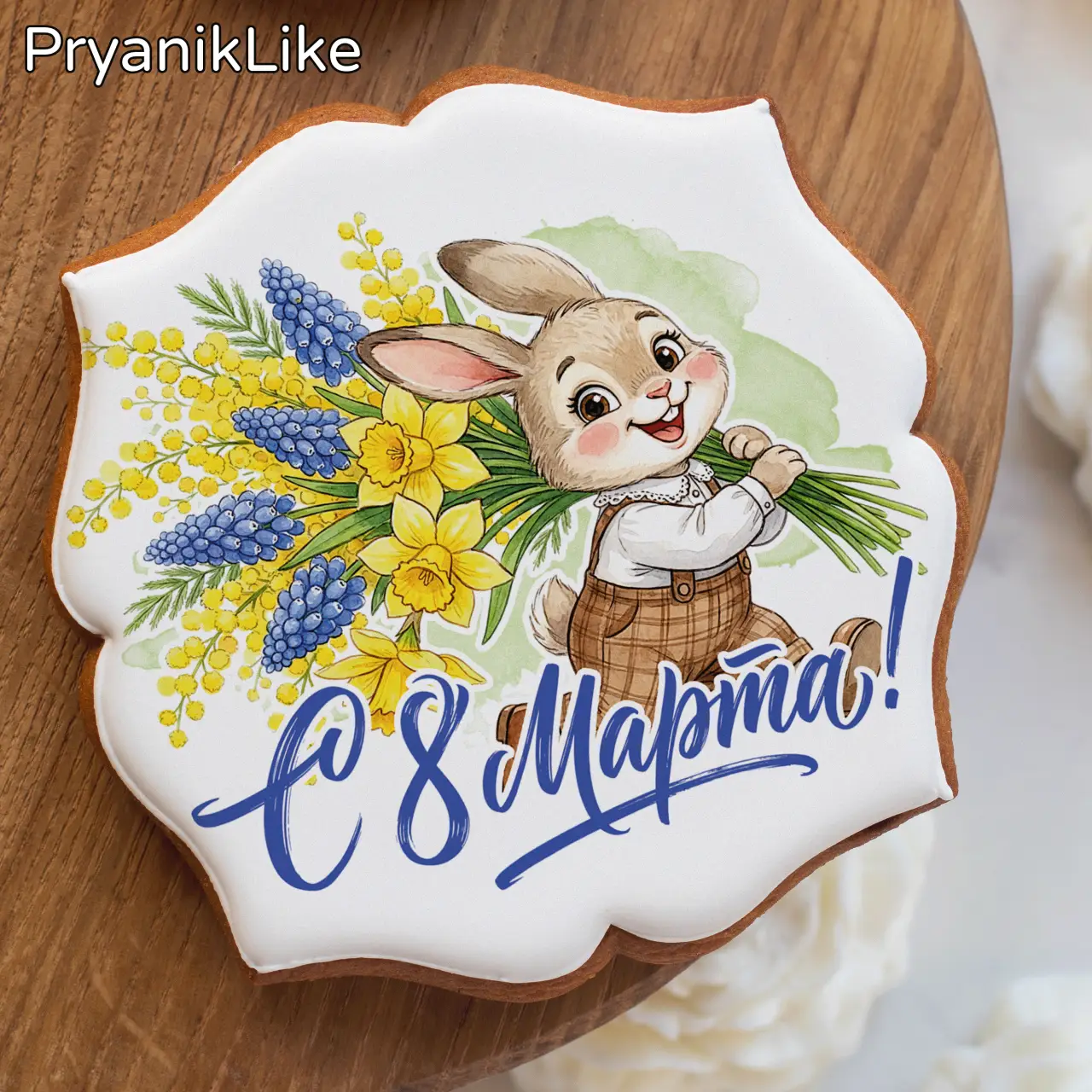 Зверята с букетами